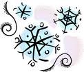 Artsy Snowflakes