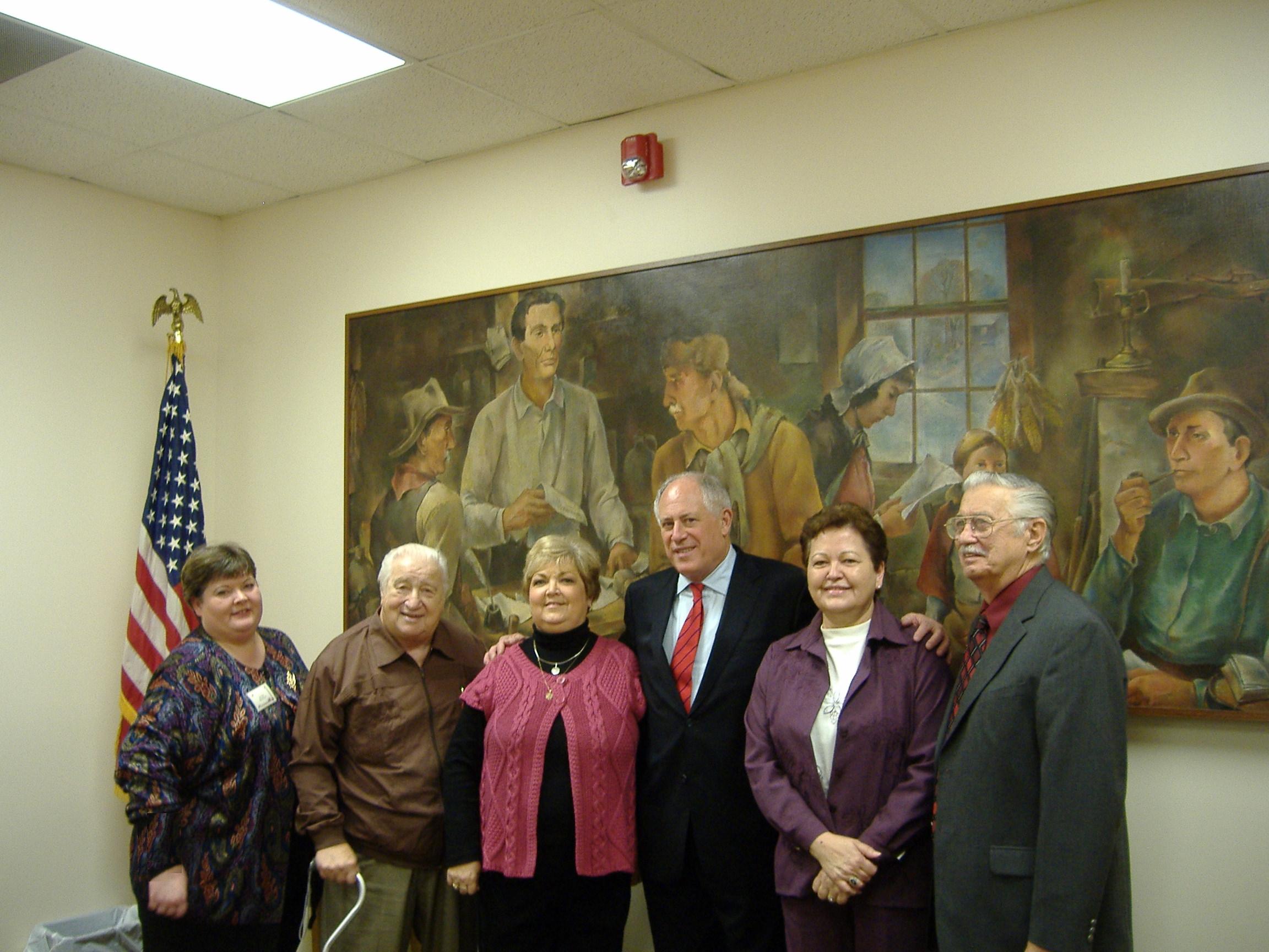 Governor Quinn visits Bryan-Bennett Library